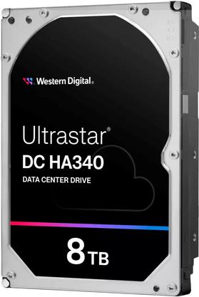 WD Ultrastar DC HA340 WUS721208BLE6L4 - Festplatte - Datencenter - 8TB - intern - 3,5" (8,9 cm) - SATA 6Gb/s - 7200 rpm - Puffer: 256MB (0B47078)