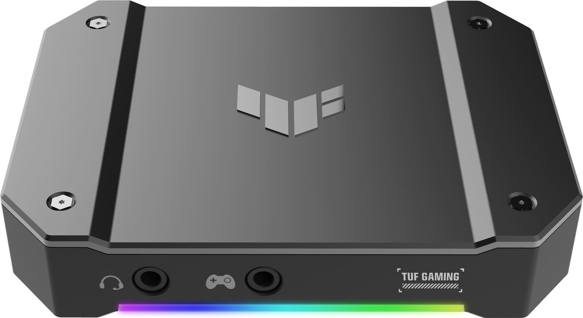 ASUS TUF GAMING CAPTURE BOX-4KPRO - Videoaufnahmeadapter - USB-C 3,2 Gen 2 (90YM00K0-B0EA00)