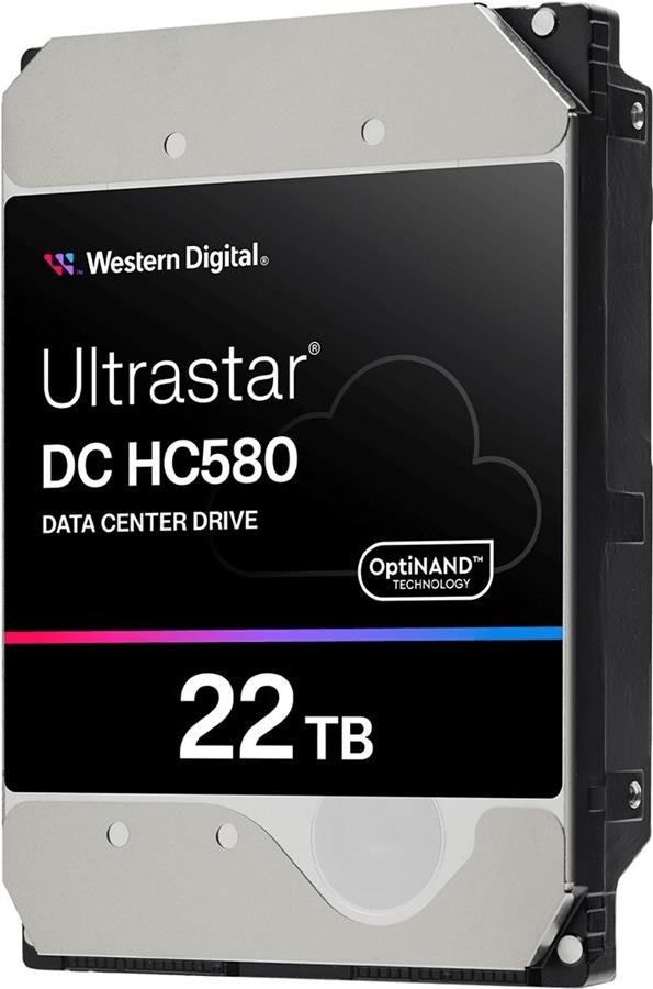 WD Ultrastar DC HC580 WUH722422ALE6L4 - Festplatte - 22TB - intern - 3,5" (8,9 cm) - SATA 6Gb/s - 7200 rpm - Puffer: 512MB (0F62785)