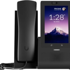 Ubiquiti UniFi Touch - Subscription Unlocked - VoIP-Telefon - IEEE 802,11a/b/g/n/ac (Wi-Fi) - SIP, SDP, RTP, RTCP - mehrere Leitungen - Schwarz (UTP-TOUCH)