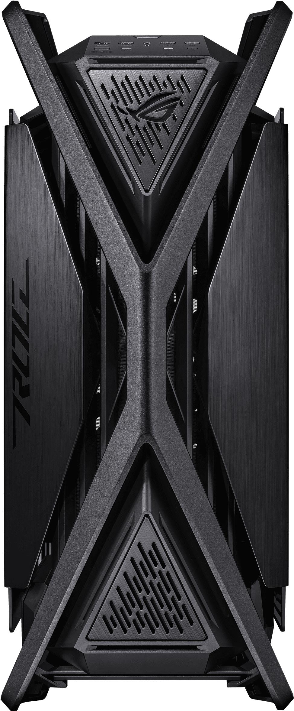 ASUS ROG Hyperion GR701 - BTF Edition - Tower - E-ATX - Seitenteil mit Fenster (gehärtetes Glas) - keine Spannungsversorgung - USB/Audio (90DC00F0-B39020)