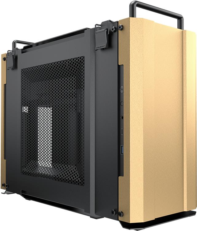 Cougar Gehäuse Dust 2 Wüstensand - Small Form Factor (SFF) - PC - Sand - Mini-ITX - Leistung - 7 cm (CGR-5QM9A)