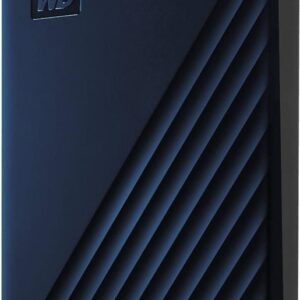WD My Passport for Mac WDBEJA0060BBL - Festplatte - verschlüsselt - 6TB - extern (tragbar) - USB 3,2 Gen 1 (USB-C Steckverbinder) - 256-Bit-AES - Blau (WDBEJA0060BBL-WESN)