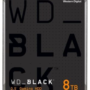 WD Black WD8002FZBX - Festplatte - 8TB - Gaming - intern - 3,5" (8,9 cm) - SATA 6Gb/s - 7200 rpm - Puffer: 256MB (WD8002FZBX)