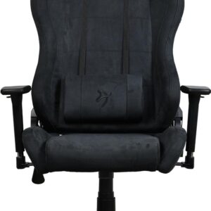 Arozzi Torretta Gaming Stuhl, Supersoft Stoff - schwarz (TORRETTA-SPSF-PBK)
