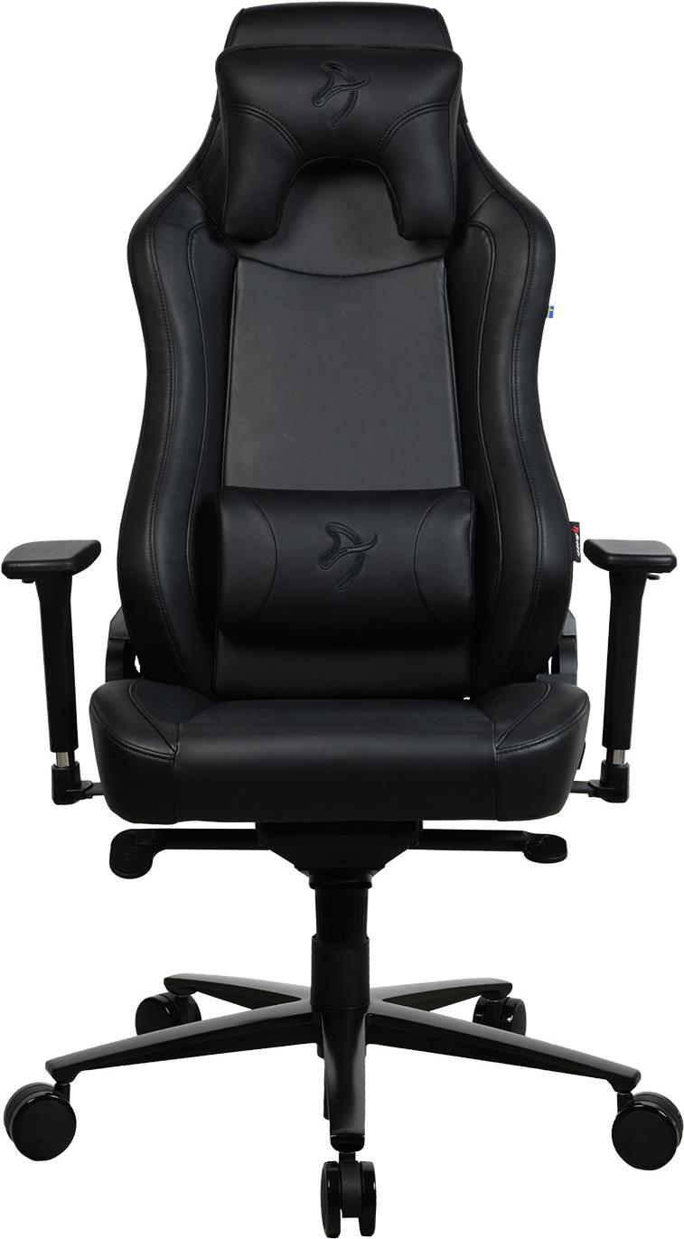 Arozzi Vernazza Gaming Stuhl, PU-Leder - schwarz (VERNAZZA-SPU-PBK)