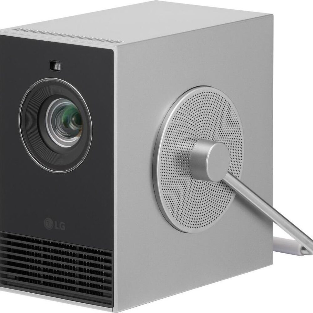 LG HU710PB Beamer Standard Throw-Projektor 500 ANSI Lumen DLP 2160p (3840x2160) Silber (HU710PB)