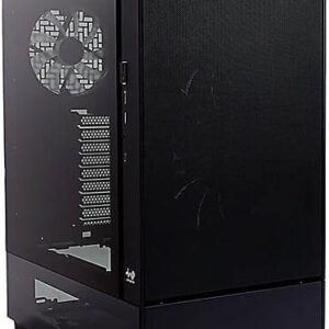 In Win Deluxe Edition - Full Tower - PC - Schwarz - ATX - EATX - micro ATX - Mini-ITX - ABS - Gehärtetes Glas - 16 cm (IW-CS-MFDELU-BLK)