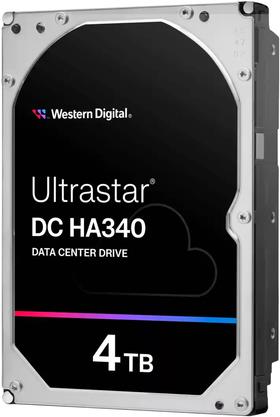 WD Ultrastar DC HA340 WUS721204BLE6L4 - Festplatte - Datencenter - 4TB - intern - 3,5" (8,9 cm) - SATA 6Gb/s - 7200 rpm - Puffer: 256MB (0B47076)
