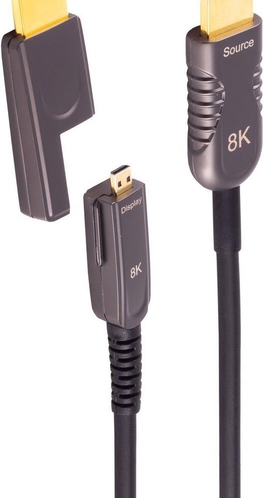 ShiverPeaks SHVP BS30-52095 - HDMI/Micro HDMI AOC Kabel - 10K, 20,0 m - Kabel - Digital/Display/Video (BS30-52095)
