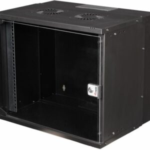 Equip Eco Mount 19' Schrank - 09HE - 540X400mm - RAL9005 Schwarz (EWM-09-5440-B)