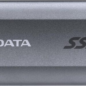 ADATA SE880 - SSD - 4TB - extern (tragbar) - USB 3,2 Gen 2x2 (USB-C Steckverbinder) - Titanium Gray (AELI-SE880-4TCGY)