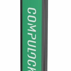 Compulocks Galaxy Tab A9 Apex Enclosure Brandable Floor Stand Black - Aufstellung - für Tablett - Branding-fähig - verriegelbar - Metallrahmen - Schwarz - Bildschirmgröße: 22,1 cm (8,7") - Bodenaufstellung - für Samsung Galaxy Tab A9 (140B87GAPX9B)