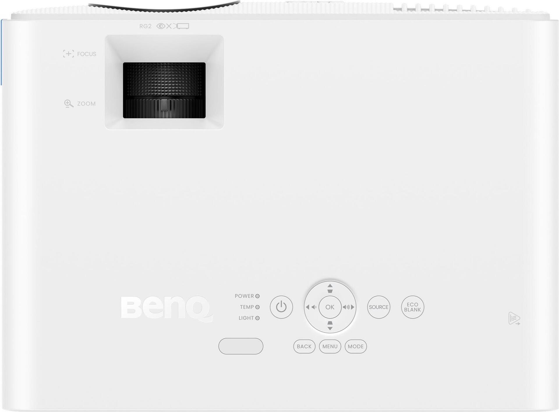 BenQ LW650 - DLP-Projektor - Laser - tragbar - 3D - 4000 ANSI-Lumen - WXGA (1280 x 800) - 16:10 - weiß (9H.JS677.13E)