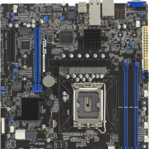 ASUS P13R-M/10G-2T - Motherboard - micro ATX - LGA1700-Sockel - C262 Chipsatz - USB-C 3,2 Gen2, USB 3,2 Gen 1 - 2 x 10 Gigabit LAN - Onboard-Grafik (90SB0CC0-M0UAY0)