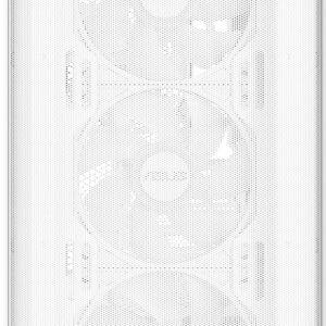 ASUS A21 Plus - microATX - Seitenteil mit Fenster (gehärtetes Glas) - keine Spannungsversorgung - weiß - USB/Audio (90DC00H3-B19000)