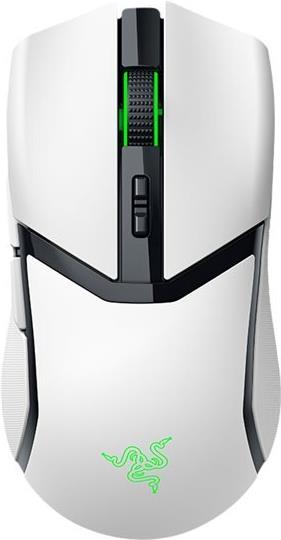 Razer Cobra Pro - Maus - Gaming - Für Rechtshänder - optisch - 8 Tasten - kabelgebunden, kabellos - USB - weiß (RZ01-04660200-R3G1)