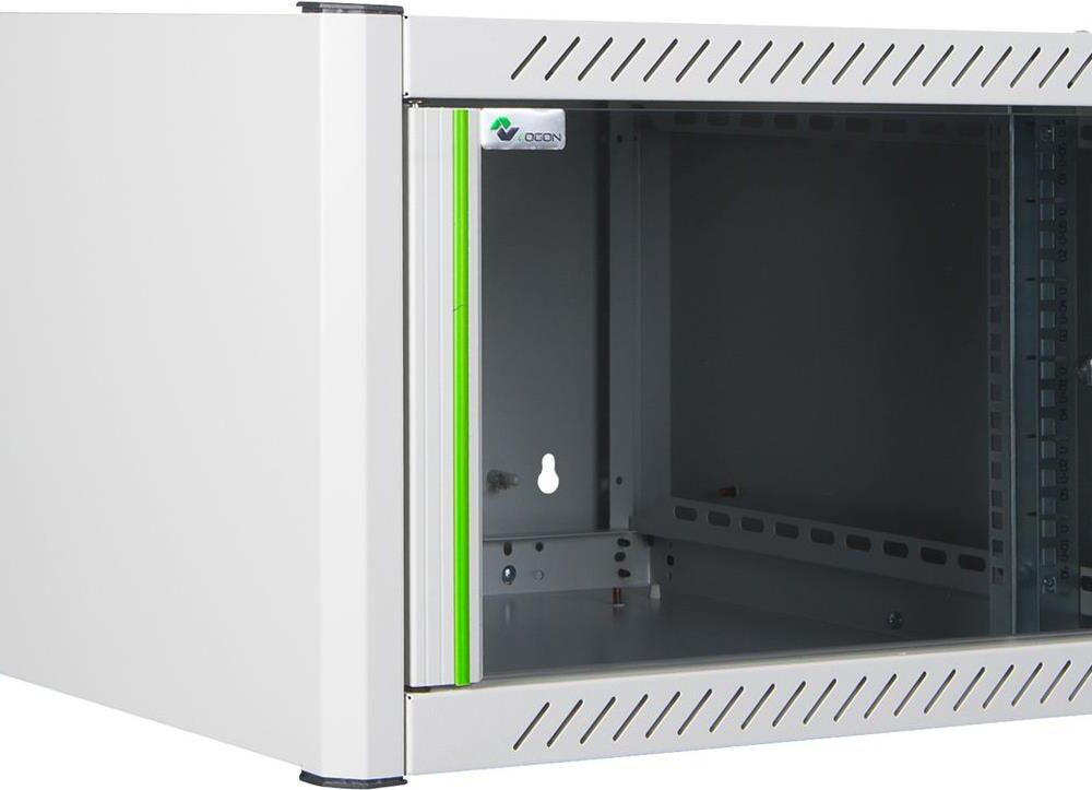 Lanview RWM06U56WH Rack 6U Wandmontiertes Regal Weiß (RWM06U56WH)