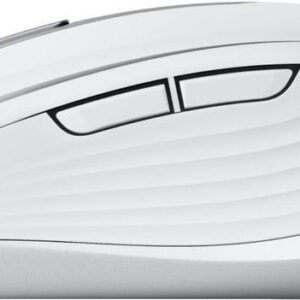 Logitech Master Series MX Anywhere 3S for Mac - Maus - 6 Tasten - kabellos - Bluetooth - Pale Gray (910-006946)