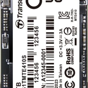 Transcend PCIe SSD 410S M.2 1 TB PCI Express 4.0 NVMe 3D NAND (TS1TMTE410S)