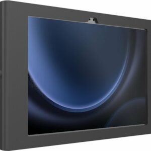 Compulocks Galaxy Tab S9/S9FE 10,9" Apex Secured Enclosure Wall Mount - Gehäuse - tragbare, freiliegende Front-/Rückkamera und Sensoren - für Tablett - verriegelbar - Metallrahmen - Schwarz - Bildschirmgröße: 22,1 cm (10,9") - auf Bodenstativ montierbar - für Samsung Galaxy Tab S9, Tab S9 FE (109GAPXB)