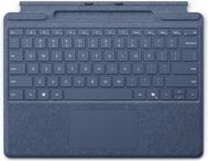 Microsoft Surface Pro Keyboard - Tastatur - mit Trackpad, Beschleunigungsmesser, Surface Slim Pen 2 Ablage- und Ladeschale - QWERTZ - Deutsch/Österreichisch - Saphir - für Surface Pro 10, Pro 11, Pro 8, Pro 9, Pro Copilot+ PC, Pro Copilot+ PC for Business (8XA-00219)