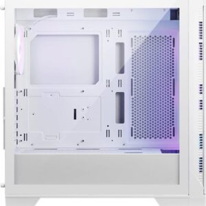 MSI MAG FORGE 320R AIRFLOW - Mid tower - ATX - Seitenteil mit Fenster (gehärtetes Glas) - keine Spannungsversorgung (ATX) - weiß - USB/Audio (306-7G23W21-HH9)