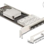 Delock PCI Express x4 Karte zu 4 x SFP Slot Gigabit LAN i350 (88342)