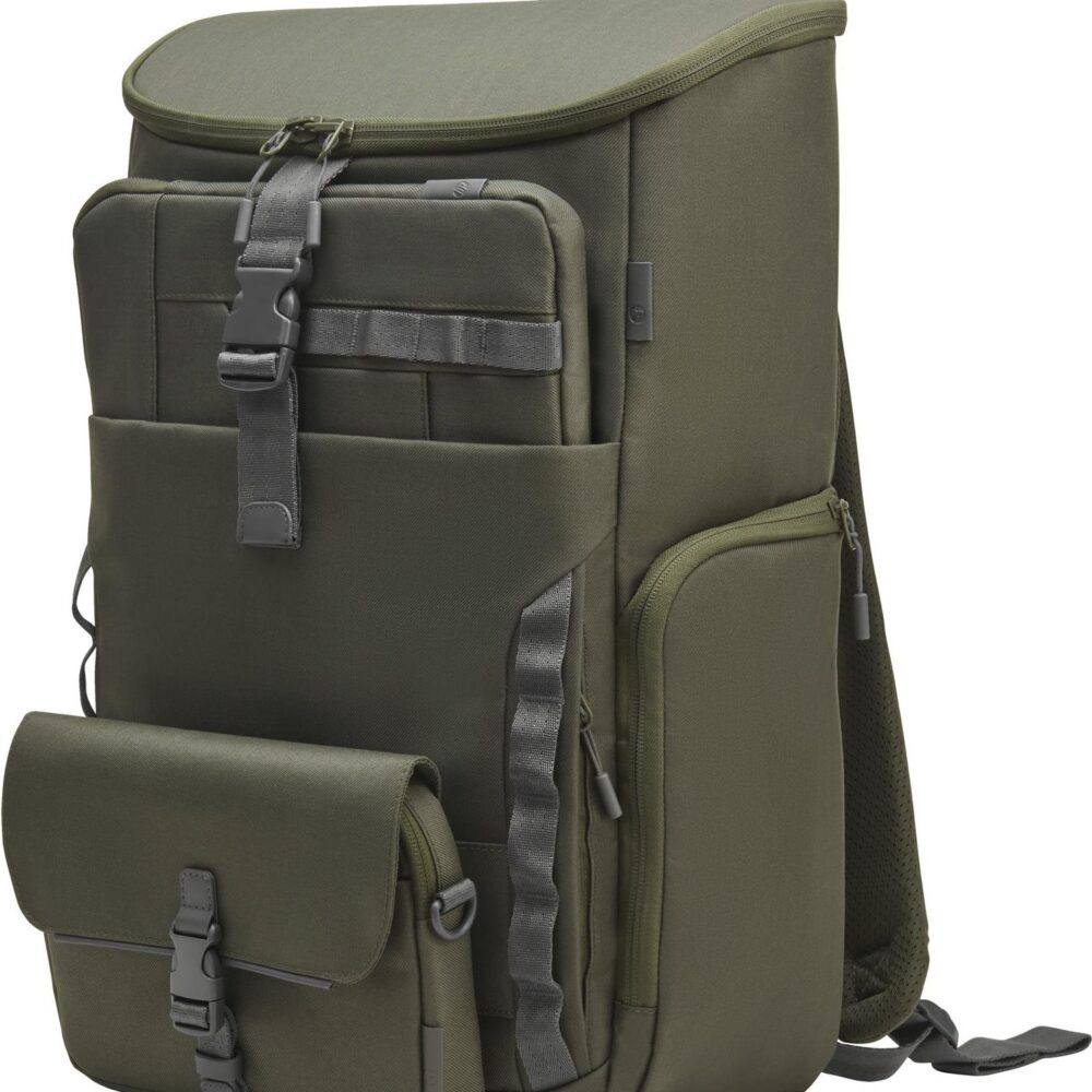 HP - Notebook-Tasche - modular - 39,6 cm (15,6") - Grau, grün (9J4C1AA)