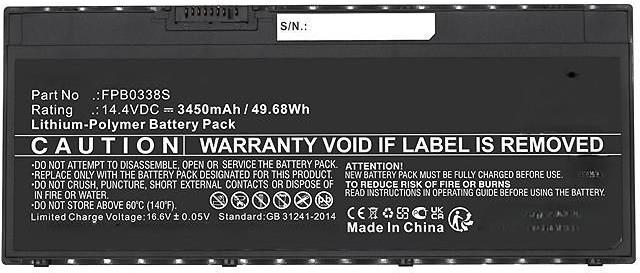 CoreParts Battery for Fujitsu Notebook Laptop 50Wh 14.4V 3490mAh (MBXFU-BA0046)