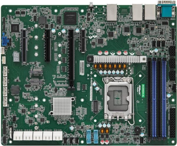 ASRock Rack EC266D4-4L - Motherboard - ATX - LGA1700-Sockel - C266 Chipsatz - USB 3,2 Gen 1 - 4 x Gigabit LAN - Onboard-Grafik (EC266D4-4L)