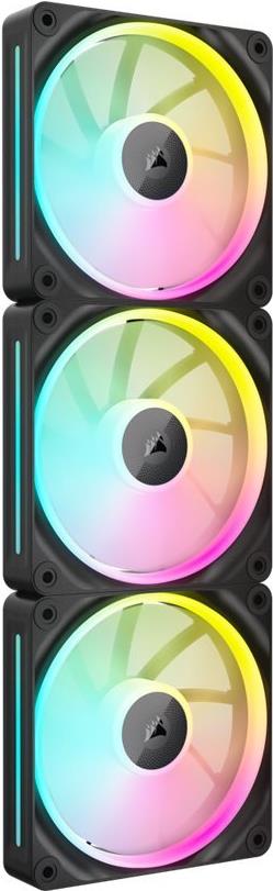 Corsair iCUE Link LX120 RGB - Gehäuselüfter - 120 mm - Schwarz (Packung mit 3) (CO-9051026-WW)