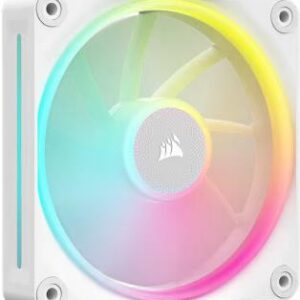 Corsair iCUE Link LX120 RGB Starter Kit - Gehäuselüfter - 120 mm - weiß (Packung mit 3) (CO-9051030-WW)