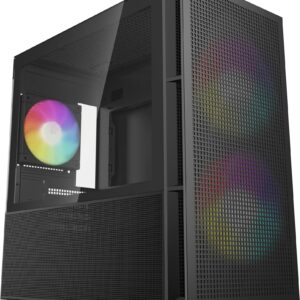 DeepCool CH360 - PC - Schwarz - micro ATX - Mini-ITX - ABS - SPCC - Multi - Taschenlüfter (R-CH360-BKAPE3-G-1)