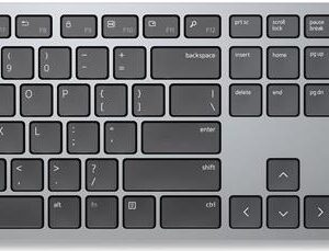 DELL KM7321W Tastatur Maus enthalten Büro RF Wireless + Bluetooth QWERTY UK Englisch Grau, Titan (580-AJQO)