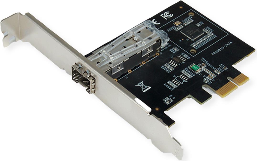 VALUE PCIe Karte Gigabit Ethernet SFP - PCI - 1.000 Mbps (15.99.2188)