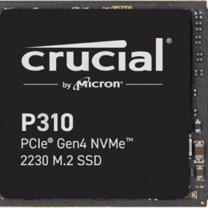 Micron Crucial P310 - SSD - 2 TB - intern - M.2 2230 - PCIe 4.0 (NVMe) (CT2000P310SSD2)