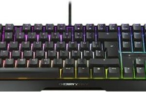 CHERRY XTRFY MX 3,1 - Tastatur - 100% - full size - Hintergrundbeleuchtung - USB-C - QWERTZ - Deutsch - Tastenschalter: CHERRY MX2A Brown - Schwarz (G80-3890LIADE-2)