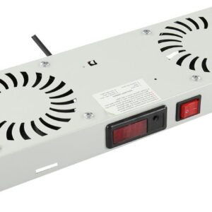 Lanview 2 FANS, DIGITAL THERMOSTAT CONTROLLED FAN MODULE WHITE (RAF205WH)