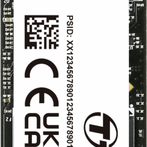 Transcend MTE712A - SSD - verschlüsselt - 256GB - intern - M.2 2280 (doppelseitig) - PCIe 4,0 x4 (NVMe) - 256-Bit-AES - Self-Encrypting Drive (SED), TCG Opal Encryption 2,0 (TS256GMTE712A)