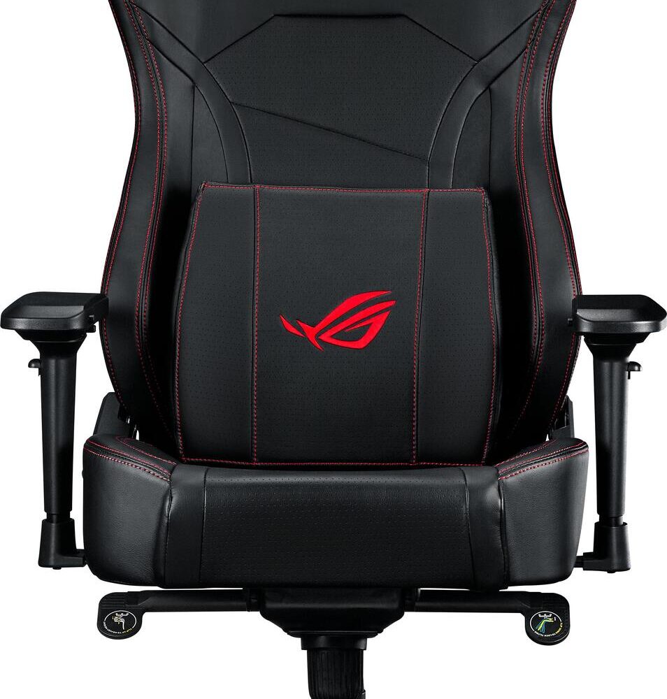 ASUS ROG Chariot X Core Universal-Gamingstuhl Gepolsterter Sitz Schwarz (90GC01N0-MSG040)
