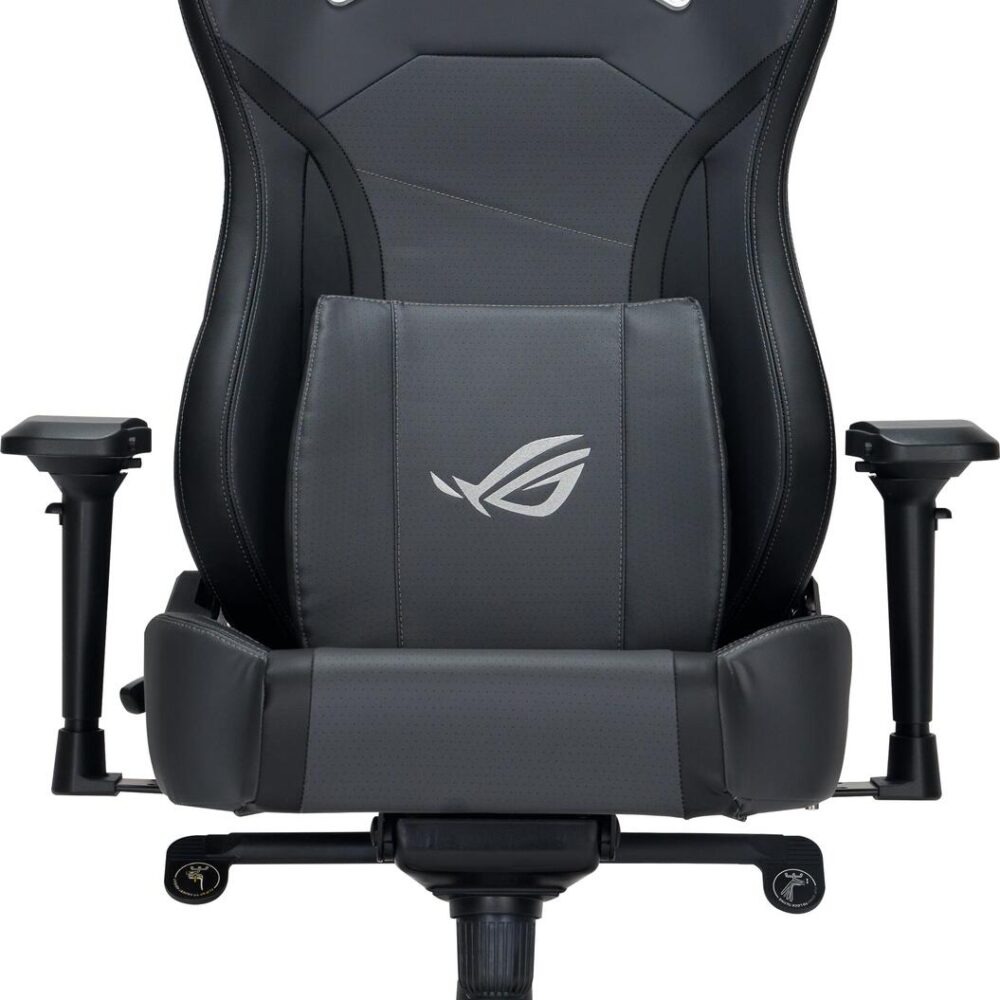 ASUS ROG CHARIOT X CORE Universal-Gamingstuhl Gepolsterter Sitz Schwarz - Grau (90GC01N0-MSG050)