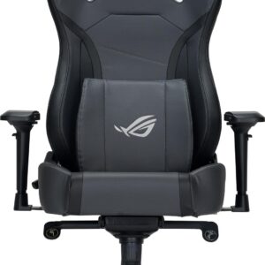 ASUS ROG CHARIOT X CORE Universal-Gamingstuhl Gepolsterter Sitz Schwarz - Grau (90GC01N0-MSG050)