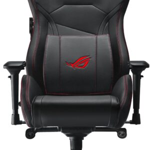 ASUS ROG Chariot X Universal-Gamingstuhl Gepolsterter - ausgestopfter Sitz Schwarz (90GC01M0-MSG030)