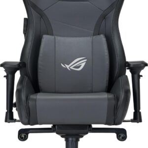 ASUS ROG Chariot X Universal-Gamingstuhl Gepolsterter - ausgestopfter Sitz Grau (90GC01M0-MSG040)