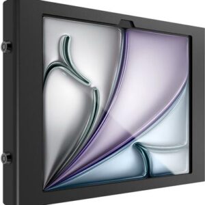 Compulocks iPad Air M2 & M3 13", Apex Secured Enclosure Wall Mount - Black - Gehäuse - für Tablett - Glasbefestigung, Raum - verriegelbar - hochwertiges Aluminium - Schwarz - Bildschirmgröße: 33,02 cm (13") - Montageschnittstelle: 100 x 100 mm - Wandmontage - für Apple 13-inch iPad Air (M2) (13APXB)