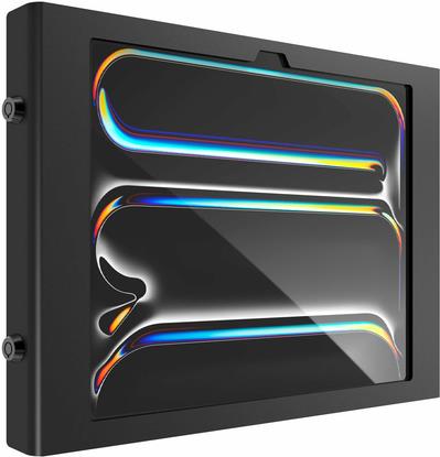 Compulocks iPad Pro M4 13" (2024), Apex Secured Enclosure Wall Mount - Gehäuse - für Tablett - gesichert - verriegelbar - Metallrahmen - Schwarz - Bildschirmgröße: 33,02 cm (13") - Wandmontage - für Apple 13-inch iPad Pro Wi-Fi (M4) (13PAPX4B)