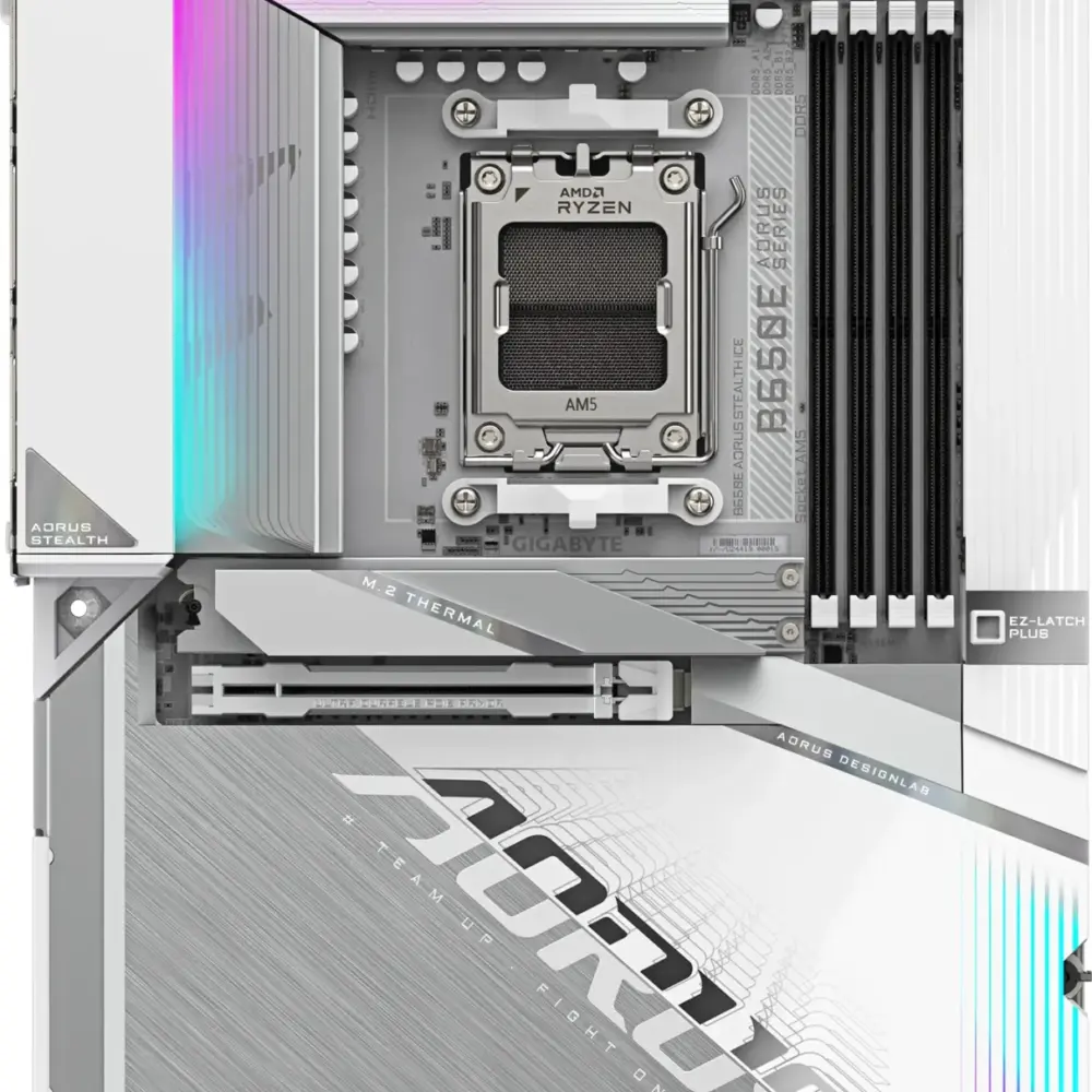 Gigabyte B650E A Stealth ICE (B650,AM5,ATX,DDR5) - AMD Sockel AM5 (Ryzen Zen4) - ATX (B650E A STEALTH ICE)