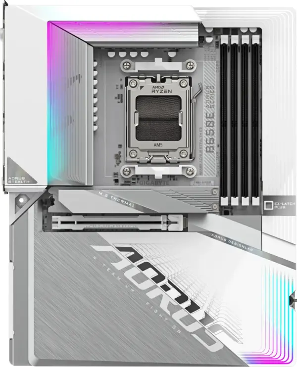 Gigabyte B650E A Stealth ICE (B650,AM5,ATX,DDR5) - AMD Sockel AM5 (Ryzen Zen4) - ATX (B650E A STEALTH ICE)