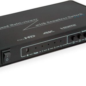 ROLINE HDMI Quad Multi-Viewer Switch 4f. nahtlos (14.01.3596)